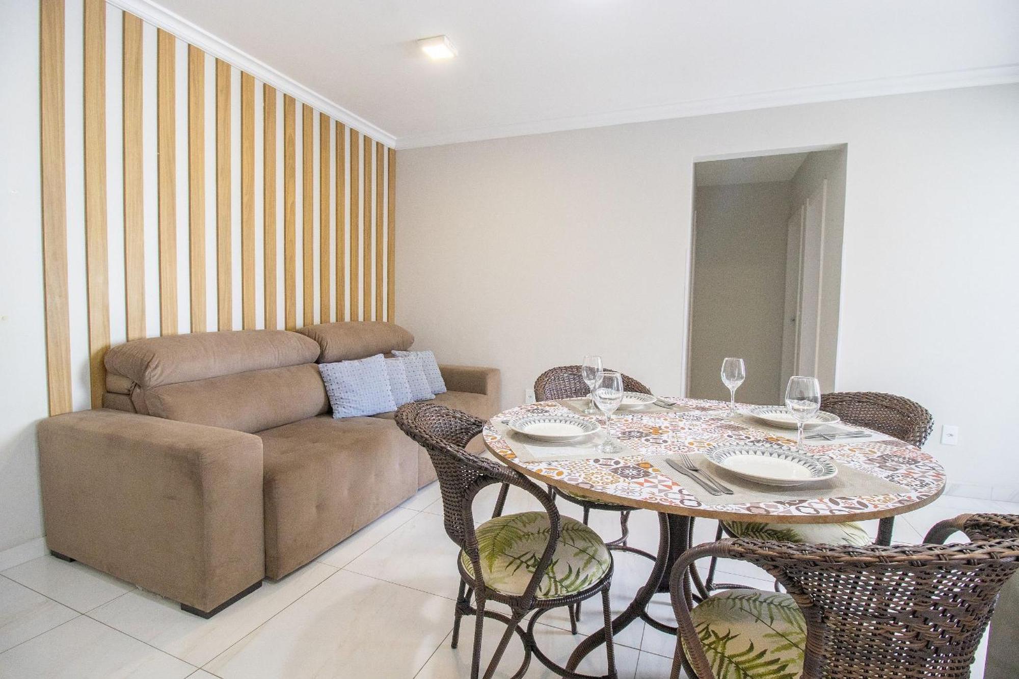 Las165 - Av. Central, Climatizado, Conforto, Wi-fi Apartamento