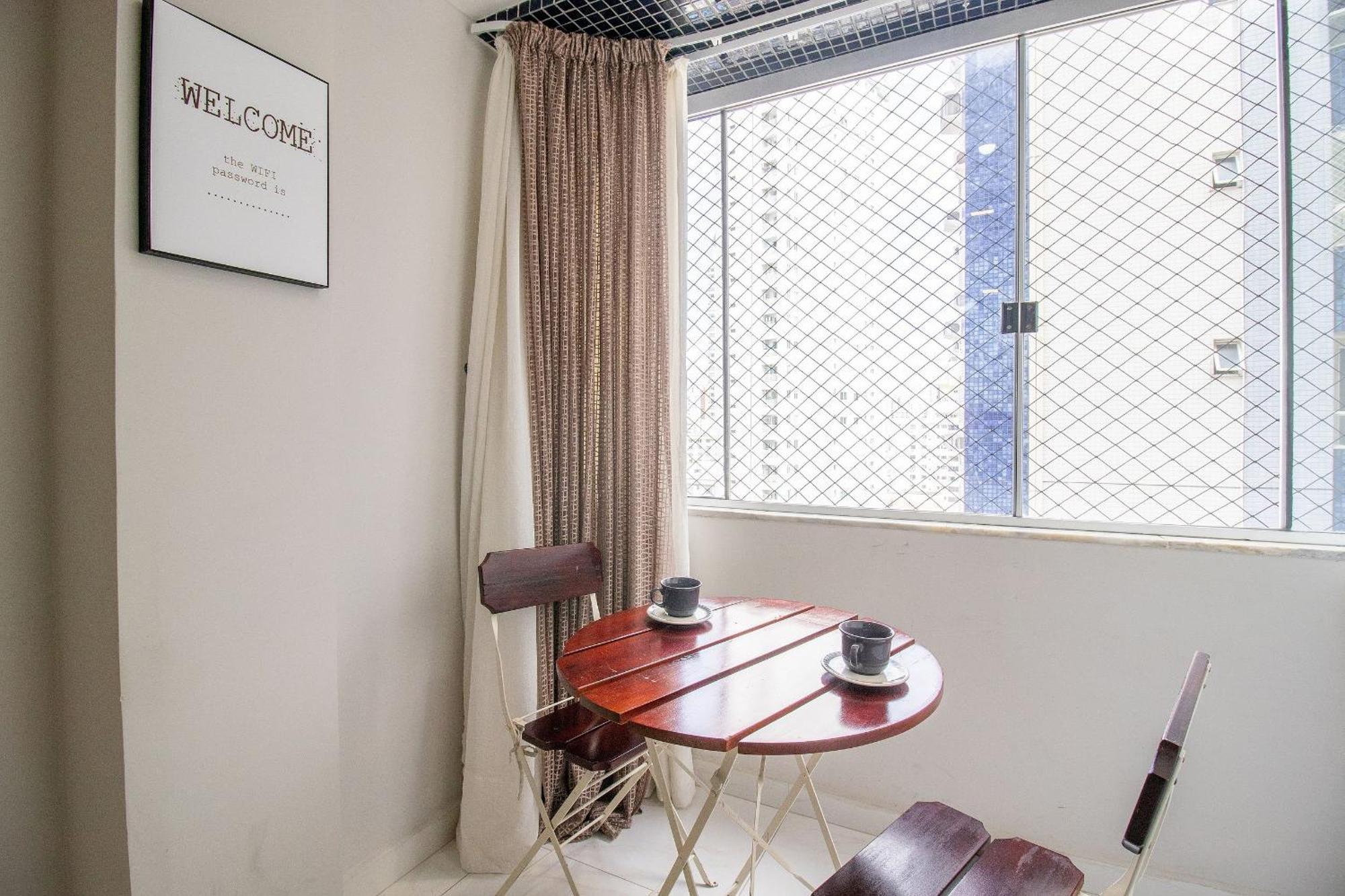 Las165 - Av. Central, Climatizado, Conforto, Wi-fi Apartamento *